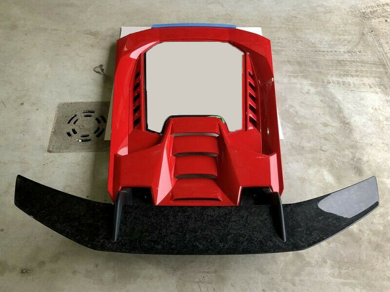 Lamborghini Huracan Rear Engine Lid Hood Bonnet Cover (1)