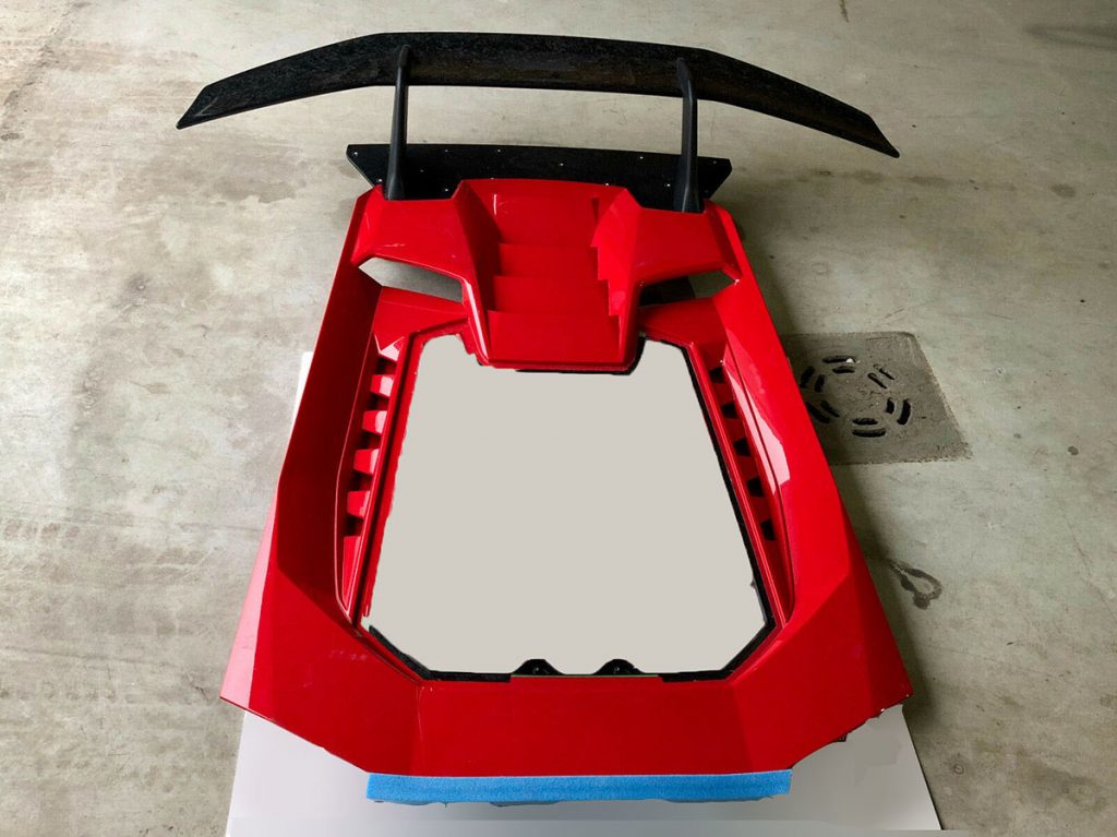 Lamborghini Huracan Rear Engine Lid Hood Bonnet Cover (5)