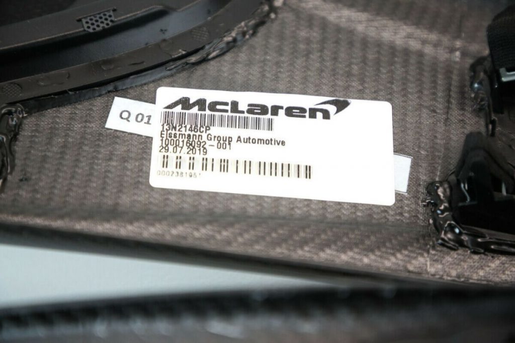 MCLAREN 540 570 600LT CARBON FIBRE INTERIOR DOOR PANEL (PAIR) (8)