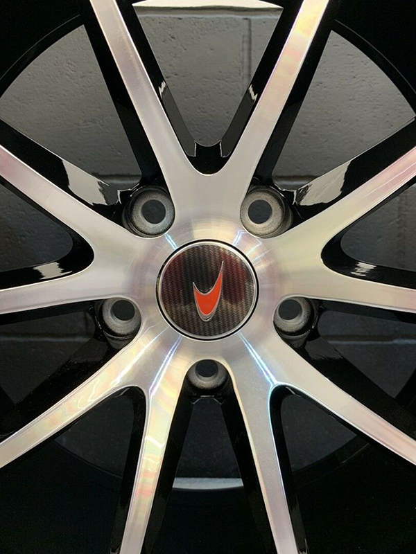 MCLAREN 570S SPYDER POLISHED ALLOY WHEELS WITH NEW TYRES (7)