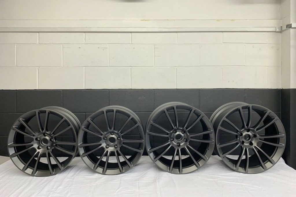 MCLAREN 570S STEALTH 7 TWIN SPOKE ALLOY WHEELS WITH NEW TYRES