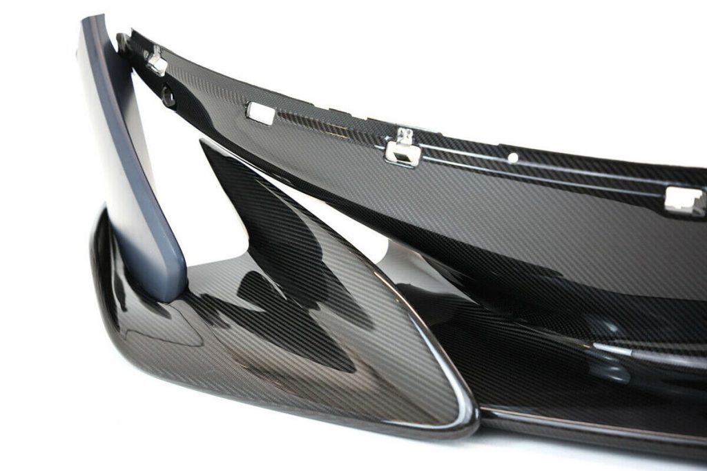 MCLAREN 600LT FRONT CARBON FIBER BUMPER SPLITTER ASSEMBLY (5)