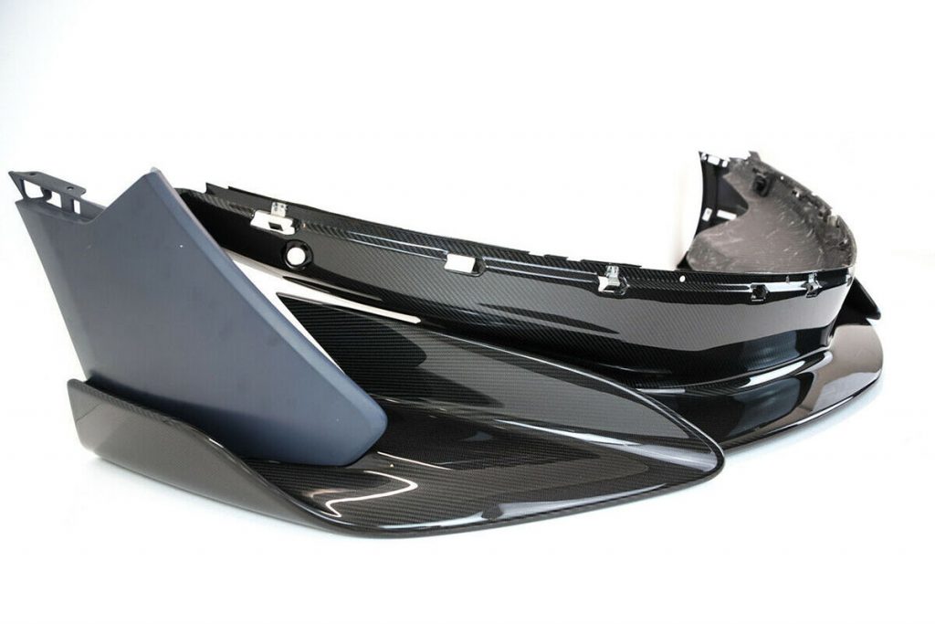 MCLAREN 600LT FRONT CARBON FIBER BUMPER SPLITTER ASSEMBLY (7)