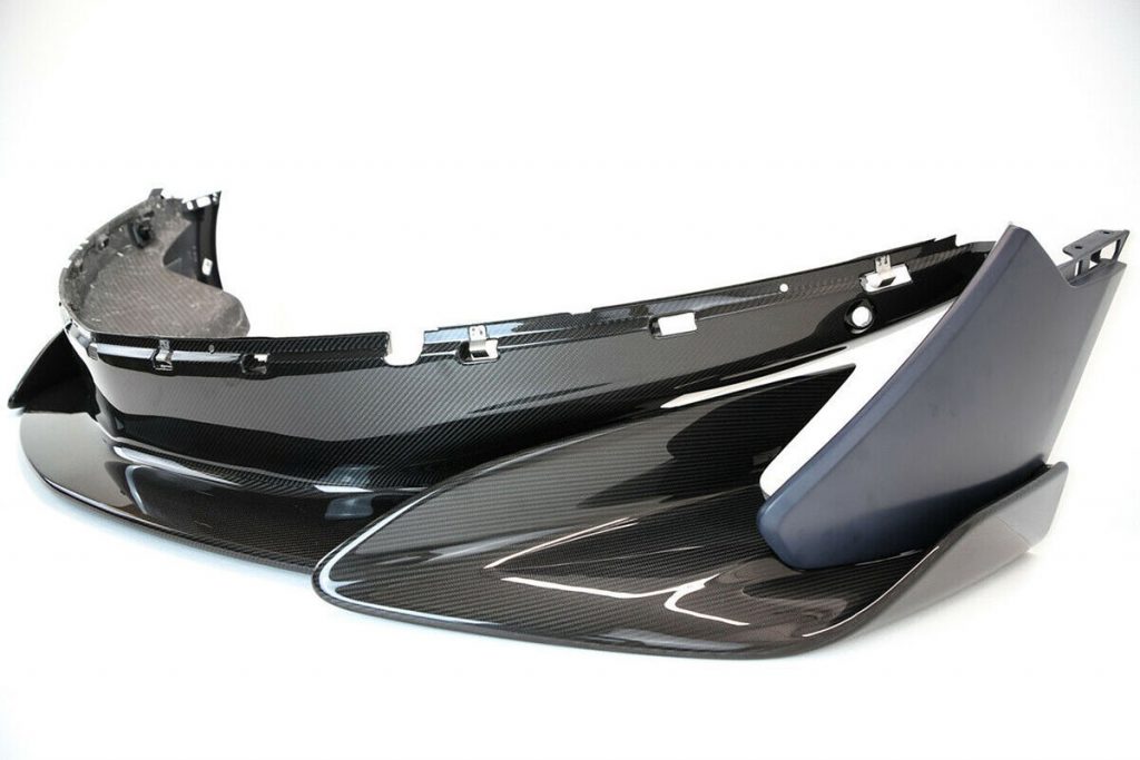 MCLAREN 600LT FRONT CARBON FIBER BUMPER SPLITTER ASSEMBLY (8)