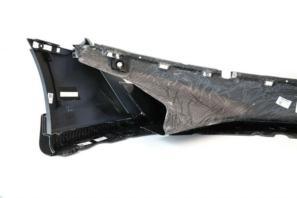 MCLAREN 600LT FRONT CARBON FIBER BUMPER SPLITTER ASSEMBLY (9)