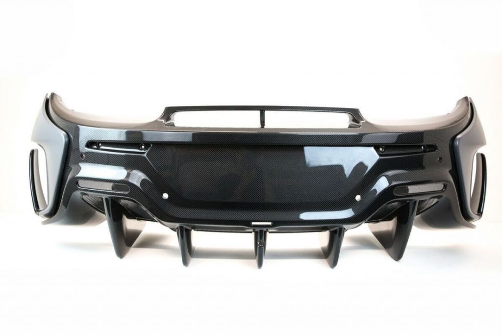 MCLAREN 600LT FULL CARBON REAR BUMPER COMPLETE PACKAGE (12)