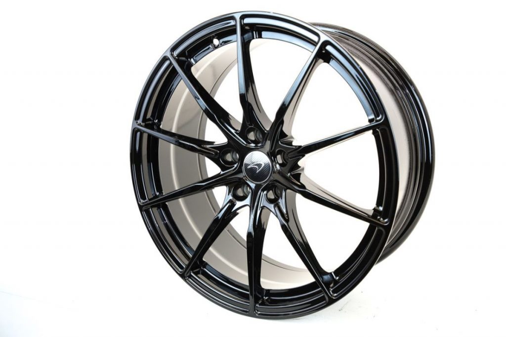 MCLAREN 600LT SUPER SPORT 10 SPOKE MSO WHEELS ONLY - BLACK (8)