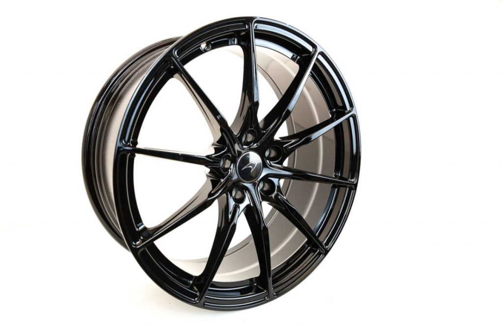 MCLAREN 600LT SUPER SPORT 10 SPOKE MSO WHEELS ONLY - BLACK (9)