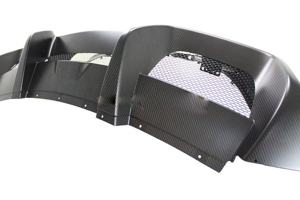 MCLAREN 675LT CARBON FIBER COMPLETE REAR BUMPER ASSEMBLY (13)