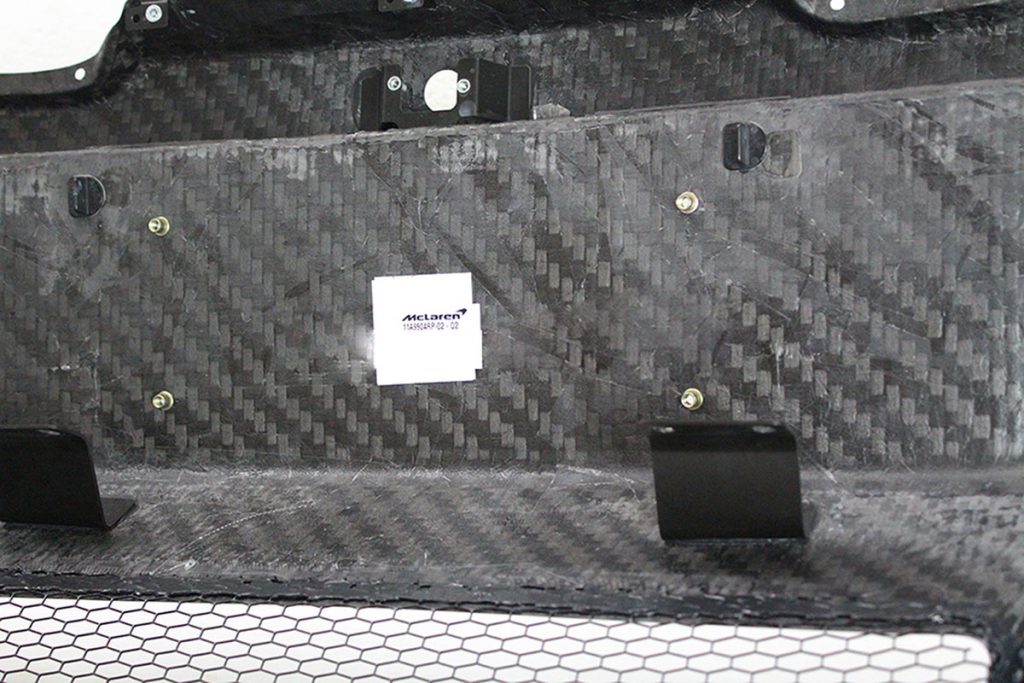 MCLAREN 675LT CARBON FIBER COMPLETE REAR BUMPER ASSEMBLY (14)