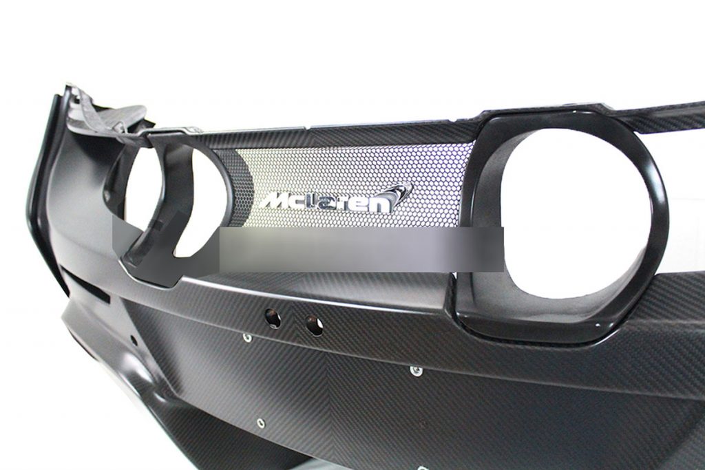 MCLAREN 675LT CARBON FIBER COMPLETE REAR BUMPER ASSEMBLY (3)