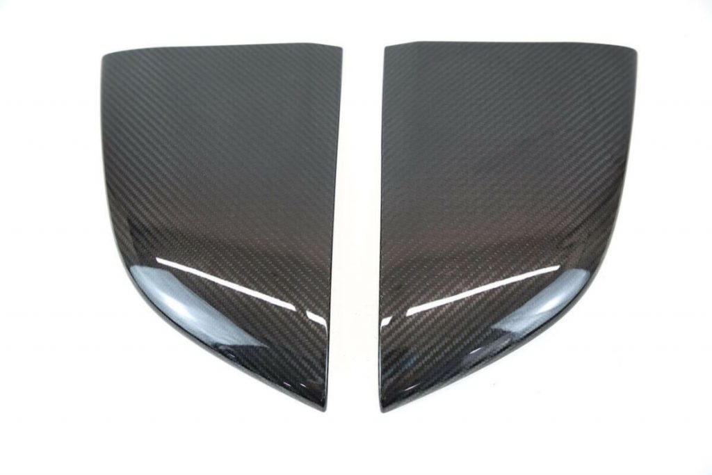 MCLAREN 675LT FRONT GLOSS CARBON FIBER BUMPER CHEEK (PAIR) (6)