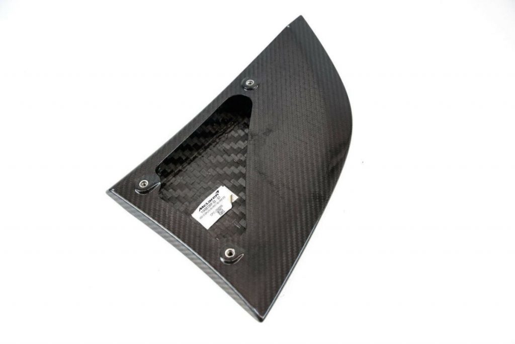 MCLAREN 675LT FRONT GLOSS CARBON FIBER BUMPER CHEEK (PAIR) (7)