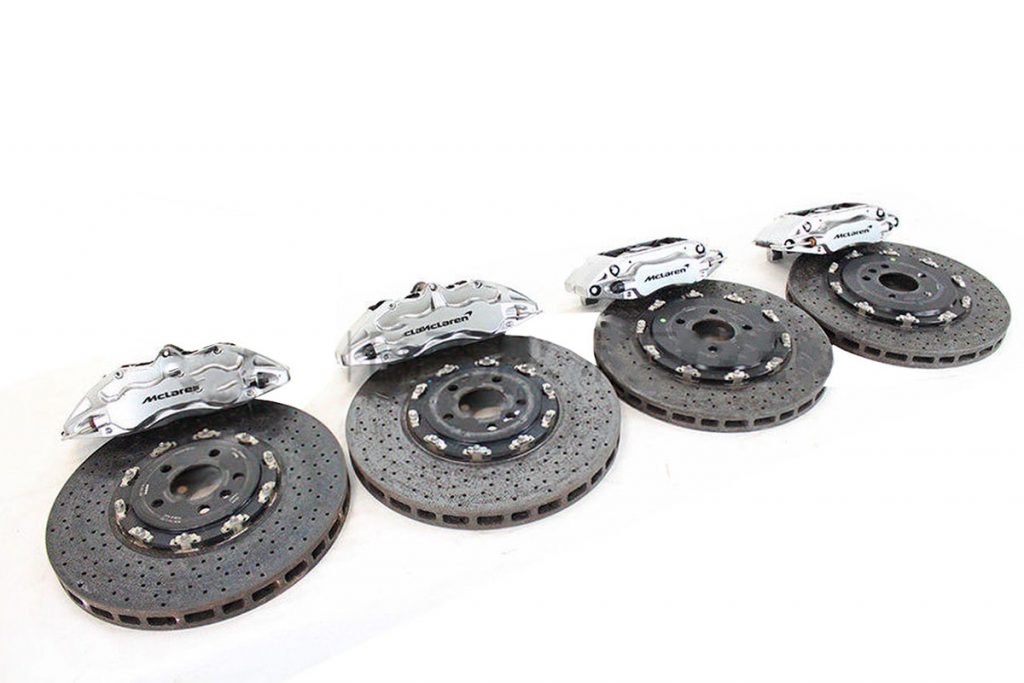 MCLAREN CCM CERAMIC BRAKE SET - FITS MP4 650S 675LT 540 570S