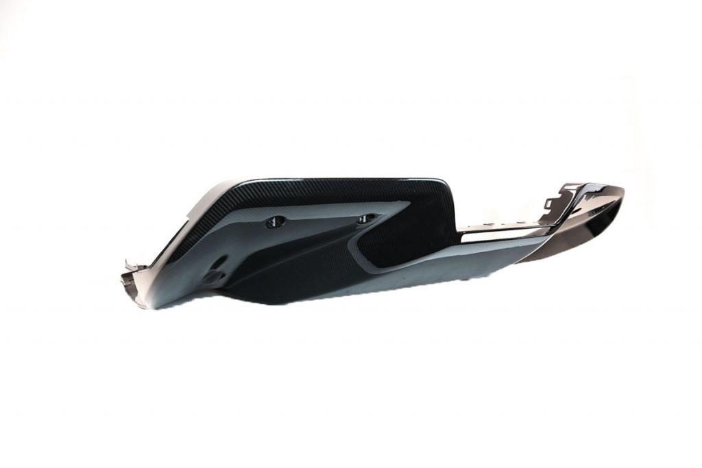 MCLAREN MP4-12C 650S MSO STYLE CARBON FIBER REAR DIFFUSER (4)