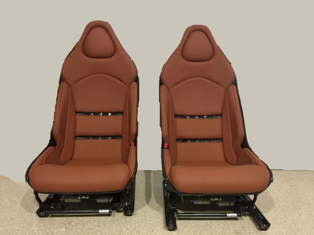 Mercedes SLR McLaren new OEM CARBON SEATS (8)