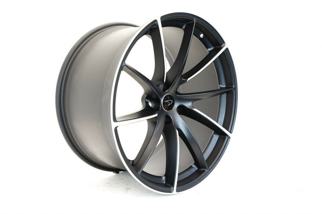 TURBINE ALLOY WHEELS - BLACK MACHINE FINISH (3)