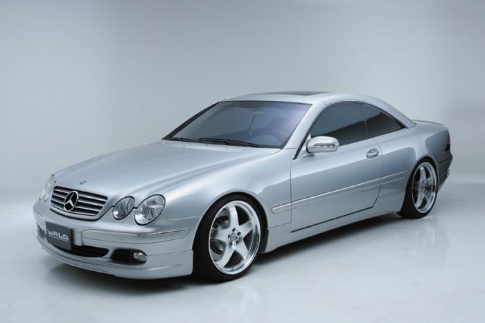 CL-class W215 〜'02 EXECUTIVE LINE FRONT SPOILER 塗装済み-