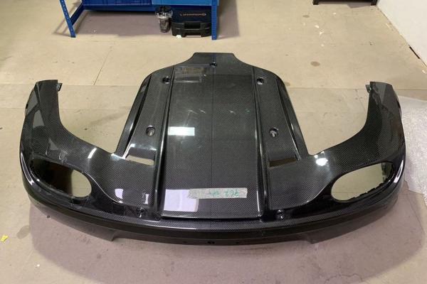 Bentley GT Rear Bumper With Carbon Diffuser