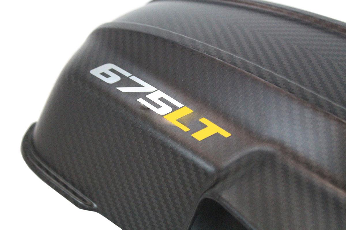 MCLAREN 675LT MATTE CARBON FIBER ENGINE COVER - FITS ALL MP4650S