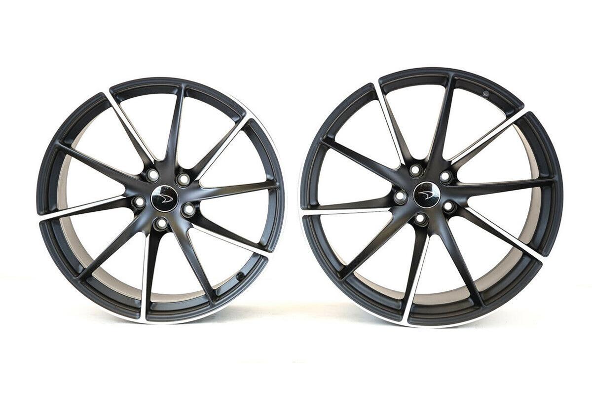 TURBINE ALLOY WHEELS - BLACK MACHINE FINISH