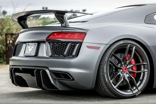 AUDI R8 Vorsteiner Style Carbon Fiber Rear Spoiler