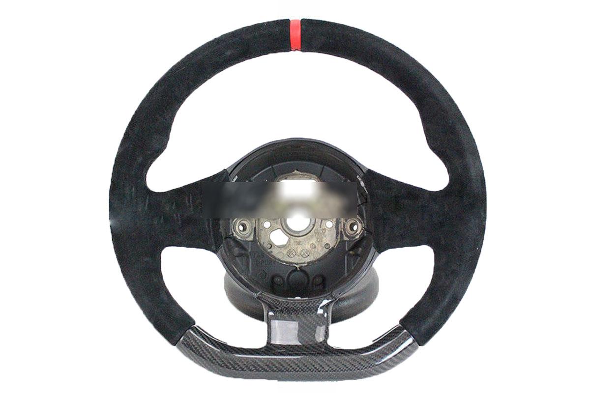 GENUINE LAMBORGHINI GALLARDO LP560 LP570 CARBON ALCANTARA STEERING WHEEL