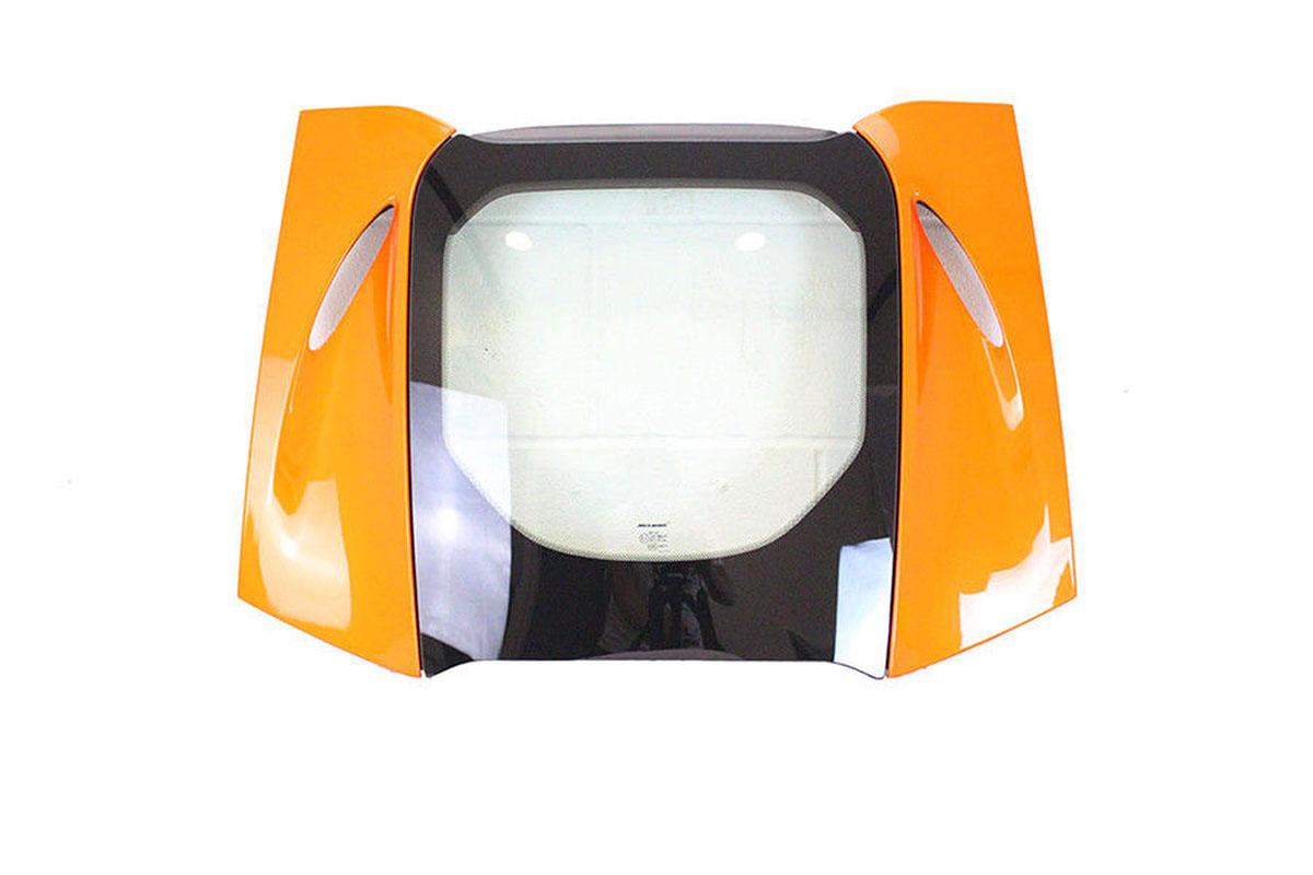 MCLAREN 650S MP4 SPYDER REAR ENGINE BONNET COVER PANEL WITH GLASS