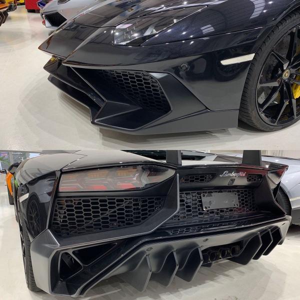 LAMBORGHINI AVENTADOR SV LP750-4 FULL BODY KIT INC SPOILER - UPGRADE FOR LP700-4