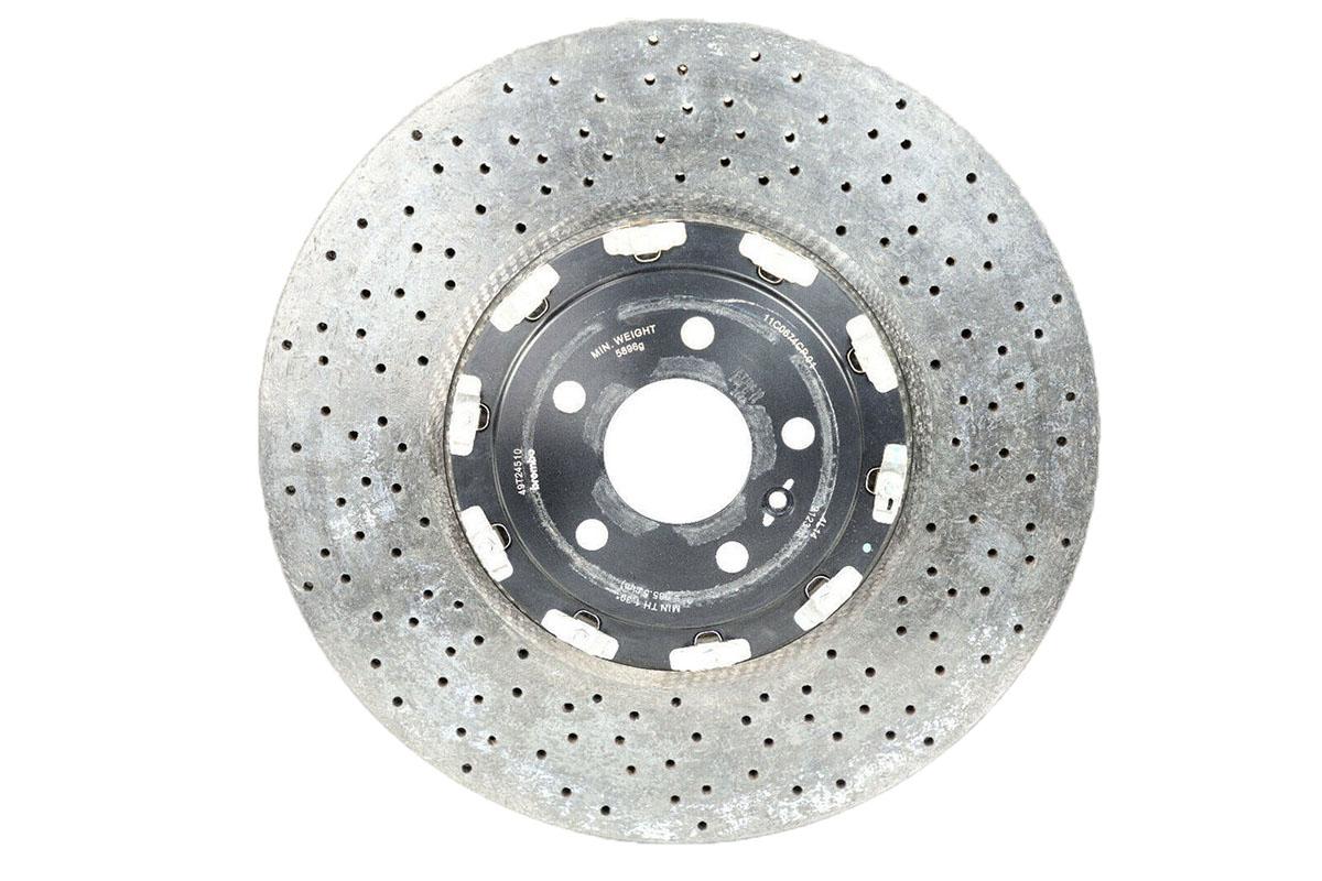 MCLAREN FRONT AND REAR CERAMIC DISC ROTORS SET