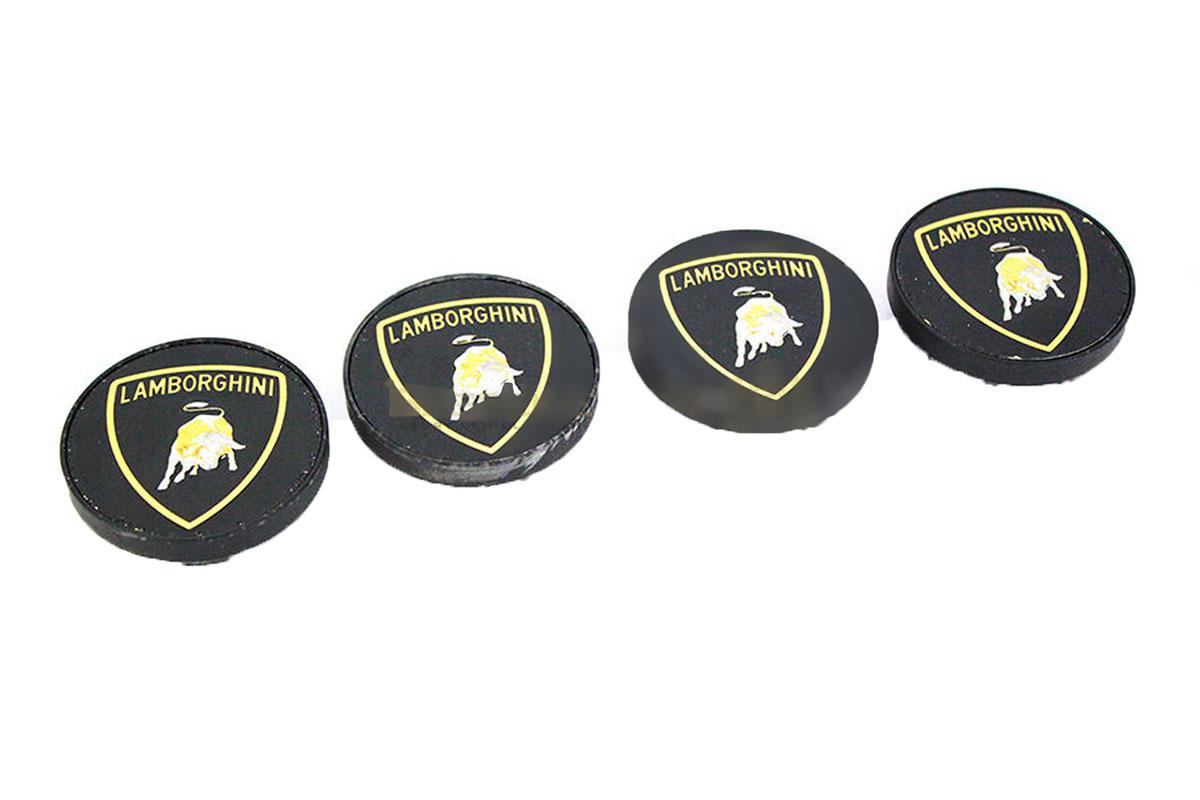 Lamborghini Wheel Center Caps X 4 Complete Set (Used)