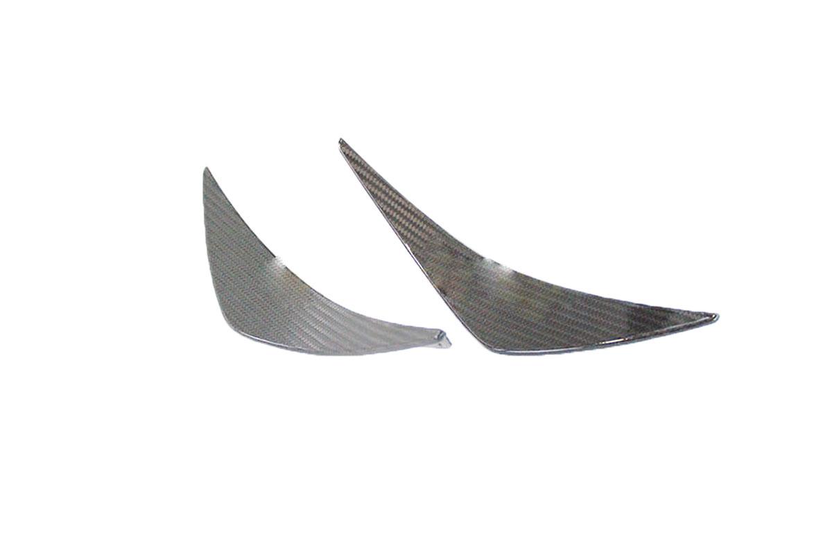 Genuine Meredes SLS AMG63 Black Series Carbon Fibre Front Winglets Cannards Set