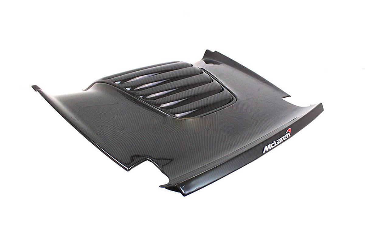 MCLAREN MP4 650S MSO CARBON FIBER REAR UPPER ENGINE DECK COVER - COUPE