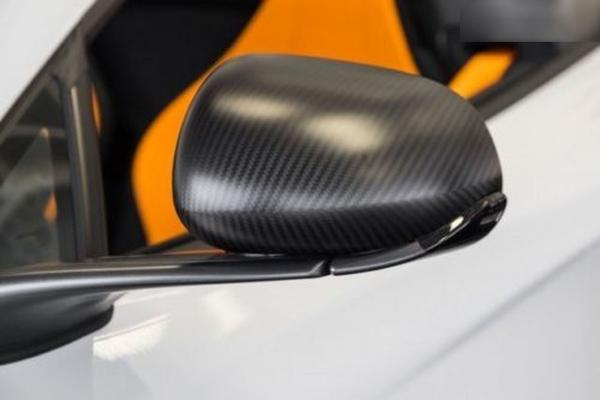 MCLAREN MP4 650S 675LT 720S MATTE CARBON MIRROR CAPS COVERS