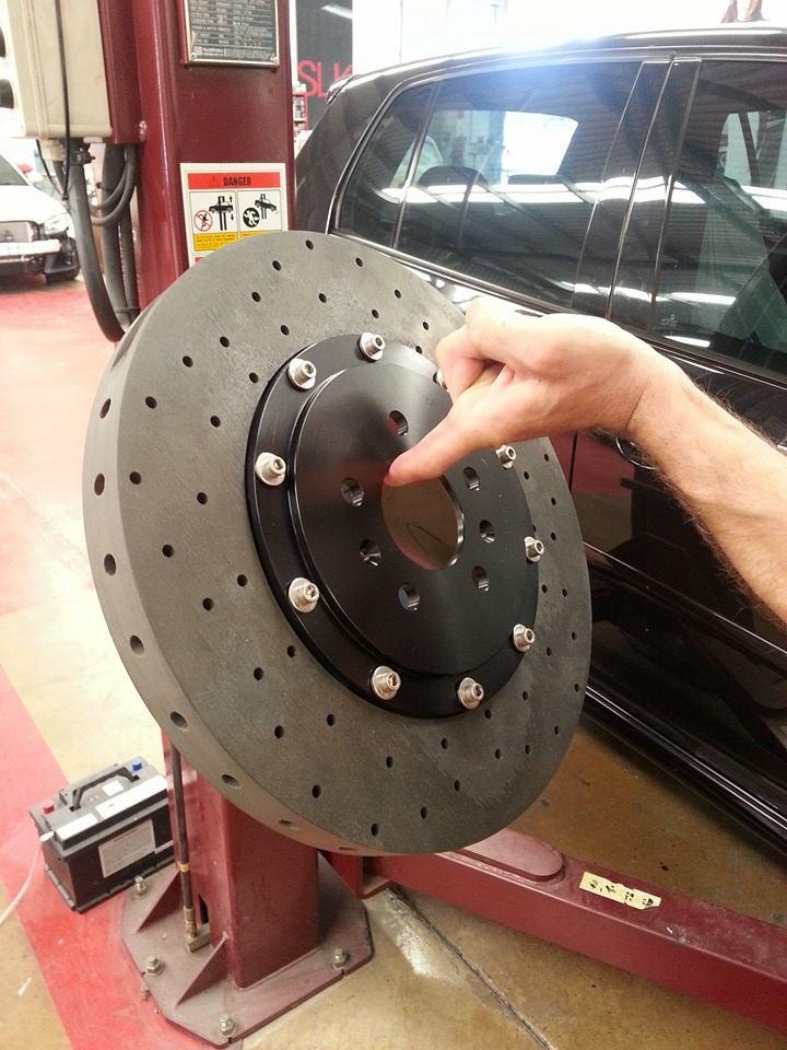 Audi ceramic brakes